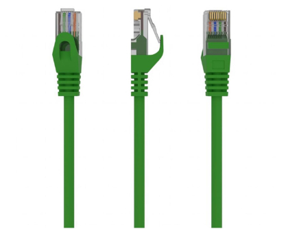 Kabel sieciowy RJ-45 (LAN) Gembird Patch cord kat.6, UTP, 5m, zielony